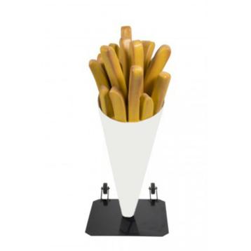 Patatzak Frietzak 140 cm - frietzak verrijdbaar polyester beschikbaar voor biedingen