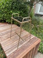 Krantenbak/Lectuurbak Goud & Glas, Huis en Inrichting, Woonaccessoires | Krantenbakken en Lectuurbakken, Ophalen of Verzenden