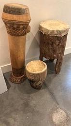 Afrikaanse handtrommels, Ophalen