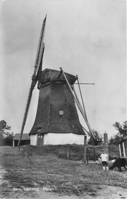 (378-340-003) Heerde Molen, Verzamelen, Ansichtkaarten | Nederland, Gelderland, Verzenden