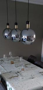 hanglamp, Huis en Inrichting, Lampen | Hanglampen, Ophalen, 75 cm of meer, Industrieel en landelijk, Glas