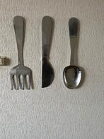 Metalen wanddecoratie set, Ophalen, Gebruikt