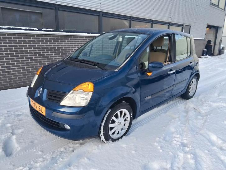 Renault Modus 1.4 16V 2005 Blauw APK 01-27!! 1E EIG., Auto's, Renault, Bedrijf, Modus, Benzine, C, MPV, Handgeschakeld, Origineel Nederlands