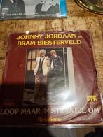 Johnny Jordaan en Bram Bijsterveld - loop maar n straatje om, Ophalen of Verzenden, Zo goed als nieuw, Overige formaten, Levenslied of Smartlap