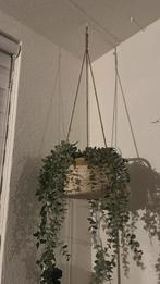 Plantenhanger met kunstplantjes, Ophalen of Verzenden, Zo goed als nieuw