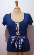 Schattige top met hartjes knopen van Fornarina! M, Maat 38/40 (M), Zo goed als nieuw, Korte mouw, Verzenden