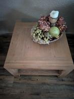 Stevig tafeltje, Huis en Inrichting, Tafels | Salontafels, Ophalen, Teakhout, Stevig tafeltje, Zo goed als nieuw