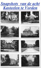 B362 -- 8 Snapshots van de acht kasteelen te Vorden, Ophalen of Verzenden, 1980 tot heden, Zo goed als nieuw, Overige onderwerpen