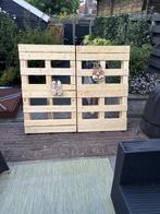 Pallets met Scharnierpoot - Handig voor meer ruimte!, Doe-het-zelf en Verbouw, Hout en Planken, Ophalen, Zo goed als nieuw, Pallet