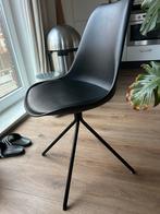 Zwarte eetkamerstoelen (4x) - goede staat, Huis en Inrichting, Ophalen, Kunststof, Gebruikt, Zwart