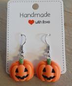 Halloween oorbellen, Sieraden, Tassen en Uiterlijk, Ophalen, Zo goed als nieuw, Overige materialen