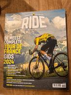 RIDE Magazine - Wielerflits Tour de France gids 2024 en 2025, Ophalen of Verzenden, Zo goed als nieuw, Lopen en Fietsen