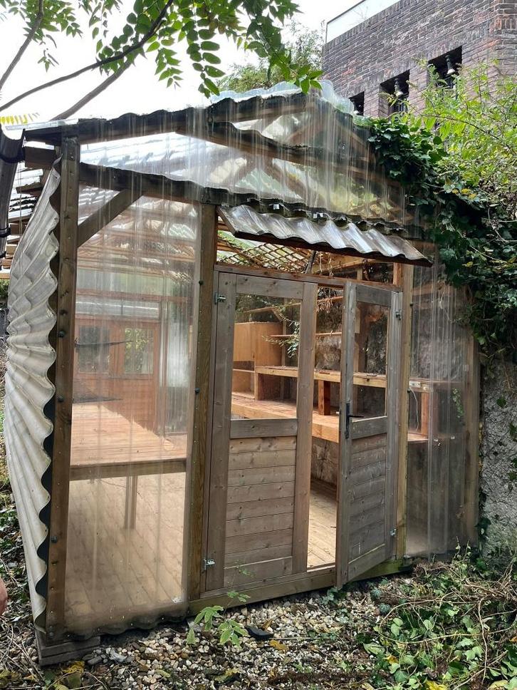 tuinkas plantenkas serre, Tuin en Terras, Kassen, Gebruikt, Kweekkas, Overige materialen, Overige materialen, Ophalen