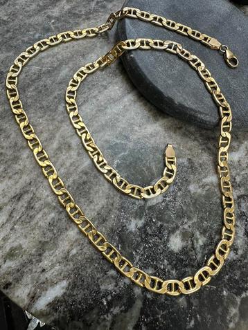 14k gouden anker ketting beschikbaar voor biedingen