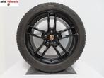 Originele Porsche 19 inch velgen Panamera winterbanden zwart, Auto-onderdelen, Banden en Velgen, 19 inch, Gebruikt, 255 mm, Banden en Velgen