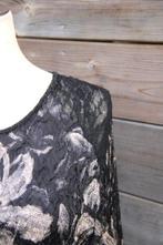 Tuniek zwart/ bruin Gerry Weber mt 44 Vaste prijs, Zwart, Maat 42/44 (L), Ophalen of Verzenden, Zo goed als nieuw
