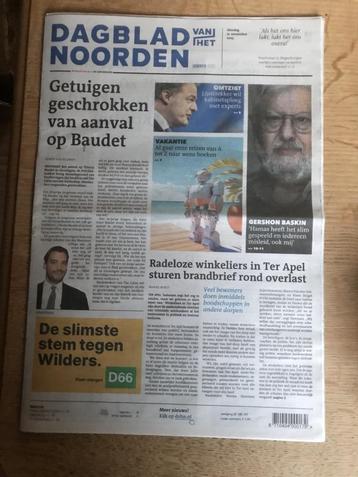 Dagblad van het Noorden ,30 mei 2022 tot heden.