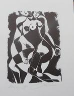 Joris Minne (1897-1988)  map 1 origineel en 14 reprodukties, Boeken, Ophalen of Verzenden, Gelezen, Grafische vormgeving