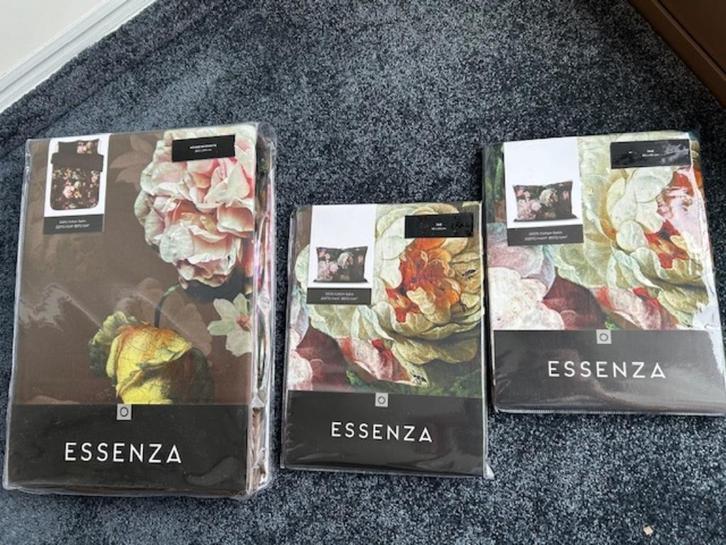 Essenza Dekbedovertrek 260, Huis en Inrichting, Slaapkamer | Beddengoed, Nieuw, Dekbedovertrek, Tweepersoons, Bruin, Ophalen of Verzenden