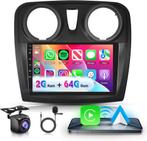 CarPlay Inbouw – Renault / Dacia Sandero 2005–2019 | 9 Inch, Auto diversen, Autoradio's, Ophalen, Nieuw