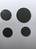 Zinken munten uit 1942, Postzegels en Munten, Munten | Nederland, Ophalen of Verzenden, Koningin Wilhelmina
