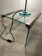 Gallotti & Radice bijzettafel, Huis en Inrichting, Minder dan 55 cm, Metaal of Aluminium, Rond, Ophalen of Verzenden