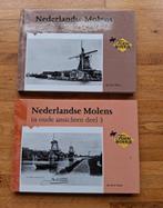 2 delen nederlandse molens in oude ansichten fotoboeken, Ophalen of Verzenden, 20e eeuw of later, Zo goed als nieuw