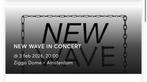 New Wave in Concert - Ziggo Dome - 3 februari zitplaatsen, Twee personen, Februari, Hip Hop