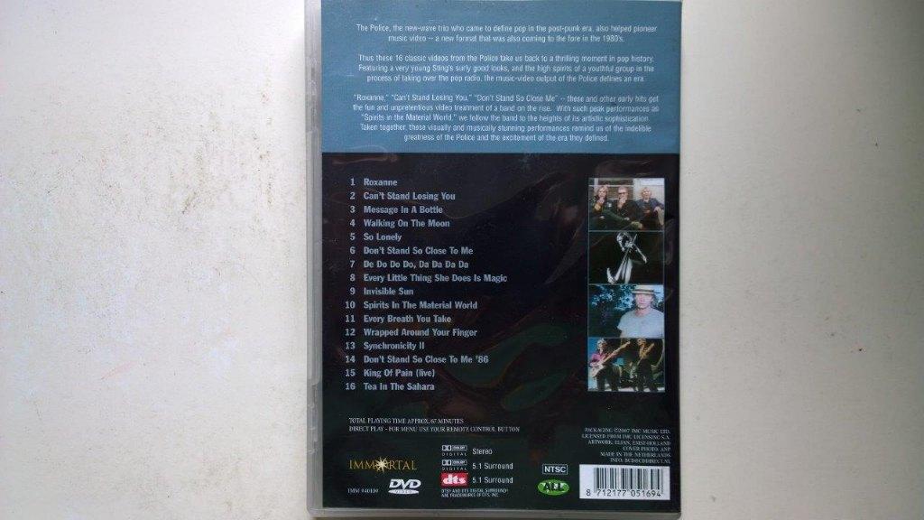 The Police - Greatest Video Hits (DVD), Alle leeftijden, Ophalen of Verzenden, Zo goed als nieuw, Muziek en Concerten