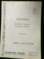 Albert A. van de Velde - Schanaz - die Tempel-Tänzerin, Muziek en Instrumenten, Bladmuziek, Gebruikt, Banjo of Mandoline, Ophalen of Verzenden