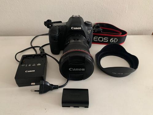 Canon 6D + Canon EF 16-35 F2.8 L II USM lens, Audio, Tv en Foto, Fotocamera's Digitaal, Zo goed als nieuw, Spiegelreflex, Canon
