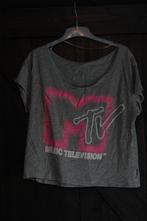 T-shirt grijs, roze, MTV, Only maat XL, Only, Maat 46/48 (XL) of groter, Ophalen of Verzenden, Korte mouw