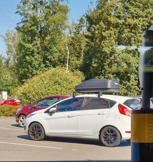 Dakkoffer incl dakdragers voor gladdak slechts 1x gebruikt, Auto diversen, Dakkoffers, Nieuw, Ophalen