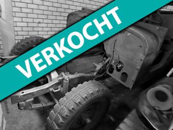 Jeep Willys Nekaf 1959 project zonder motor beschikbaar voor biedingen