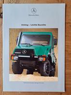 Mercedes-Benz Unimog brochure - 1999, Ophalen of Verzenden, Zo goed als nieuw, Mercedes