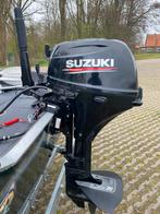 Suzuki DF15A 2017 15 pk langstaart, Watersport en Boten, Benzine, Buitenboordmotor, Ophalen of Verzenden, Viertaktmotor