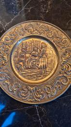 Decoratief Metalen Bord met Interieurscène, Ophalen