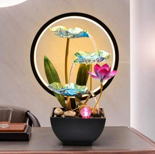 Led lamp waterval fontein, Antiek en Kunst, Antiek | Lampen, Ophalen