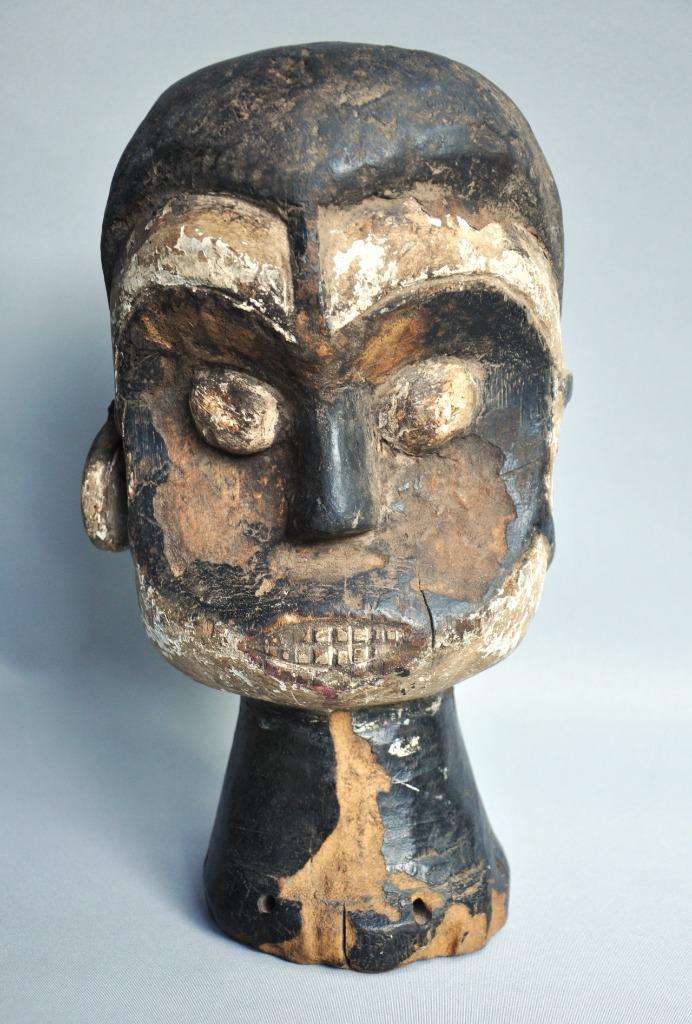 Hoofdmasker van de IBO, Nigeria, 1960-70, Antiek en Kunst, Kunst | Niet-Westerse kunst, Ophalen of Verzenden