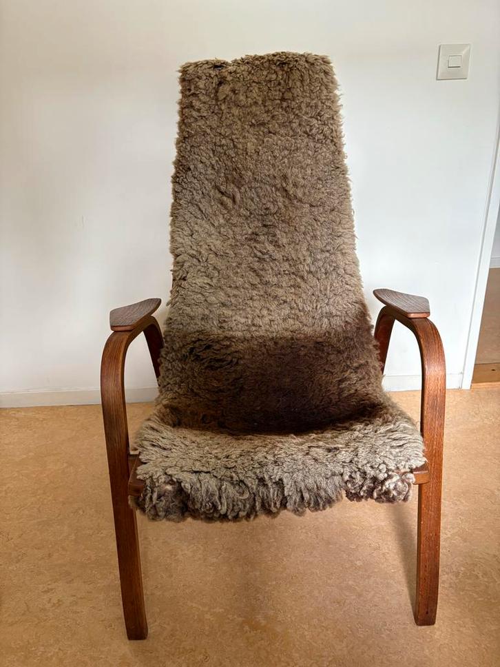 Zeldzame Yngve Ekström fauteuil, Huis en Inrichting, Fauteuils, Gebruikt, Hout, 50 tot 75 cm, 75 tot 100 cm, Ophalen