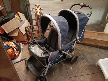 Duo buggy jong tot ouder ziet foto  beschikbaar voor biedingen