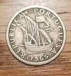 Portugal 2.5 escudo 1965 munt, Postzegels en Munten, Munten | Europa | Niet-Euromunten, Ophalen of Verzenden