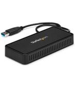 USB 3.0 Mini Dock - Dual Monitor USB-A Docking Station met D, Ophalen of Verzenden, Nieuw