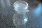 glazen vaasje met rubber deksel, Gebruikt, Overige kleuren, Ophalen of Verzenden, Glas