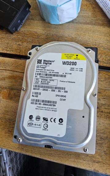 Wester Digital WD200EB 20GB IDE harde schijf beschikbaar voor biedingen