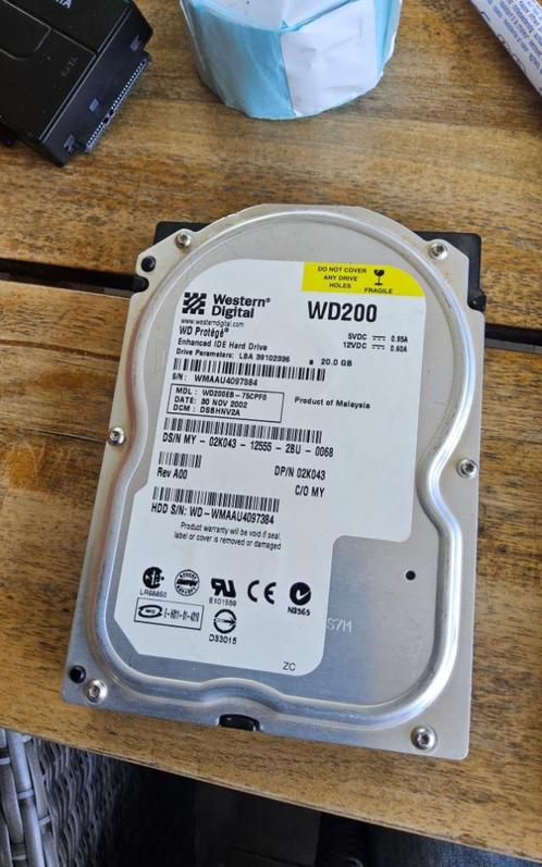 Wester Digital WD200EB 20GB IDE harde schijf, Computers en Software, Harde schijven, Gebruikt, Desktop, IDE, Ophalen of Verzenden