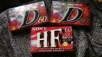 3 cassettes 60min- NIEUW-in folie-TDK en SONY  -adv.14, Ophalen, Nieuw in verpakking, Overige genres, Onbespeeld