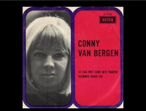 Conny van Bergen-jij zag niet eens mijn tranen GEZOCHT, Cd's en Dvd's, Vinyl Singles, Ophalen of Verzenden, Gebruikt, Nederlandstalig