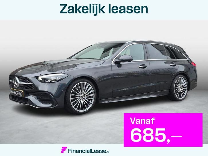 Mercedes-Benz C-klasse Estate 180 AMG Line | Panoramadak | T, Auto's, Mercedes-Benz, Bedrijf, Lease, Financial lease, C-Klasse