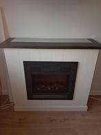 Schouw met elektrisch haard, Huis en Inrichting, Ophalen, Zo goed als nieuw, Vrijstaande haard, Elektrische haard